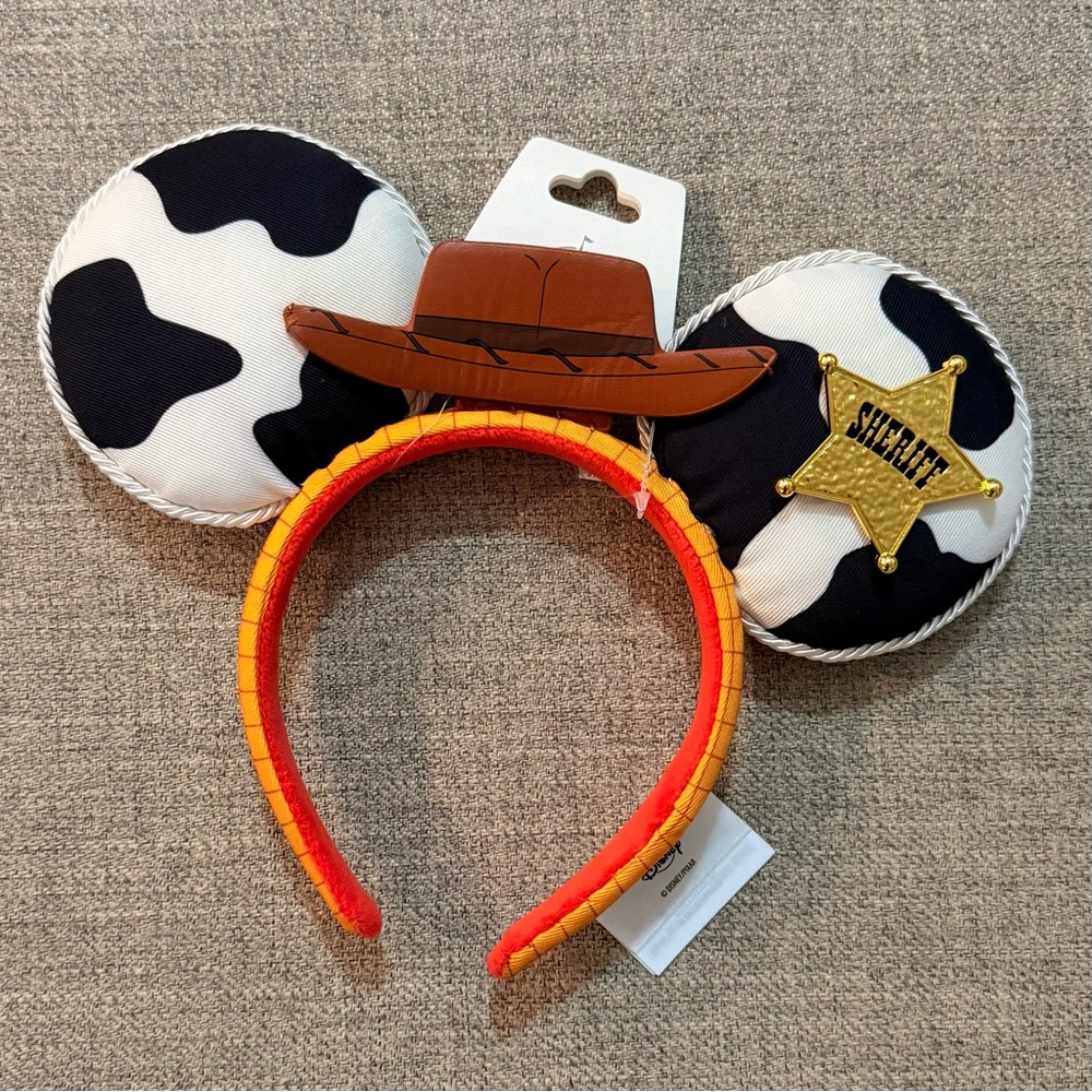 Disney Parks Toys Story Sheriff Woody Headband Ears